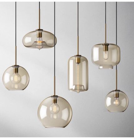 Modern Pendant Light Nordic LOFT Glass